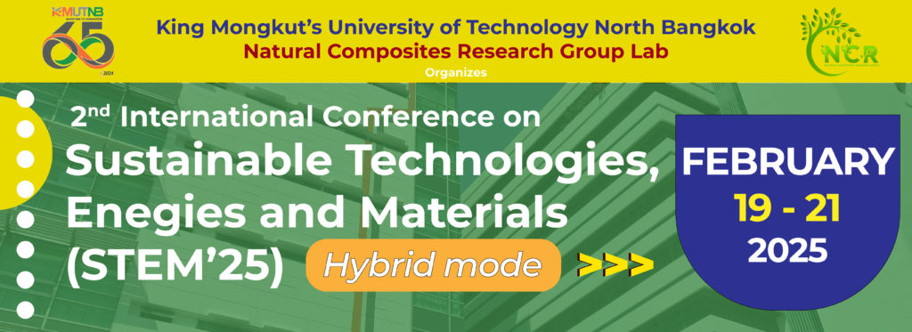 The 2nd International Conference on Sustainable Technologies, Energies and Materials (STEM’25)